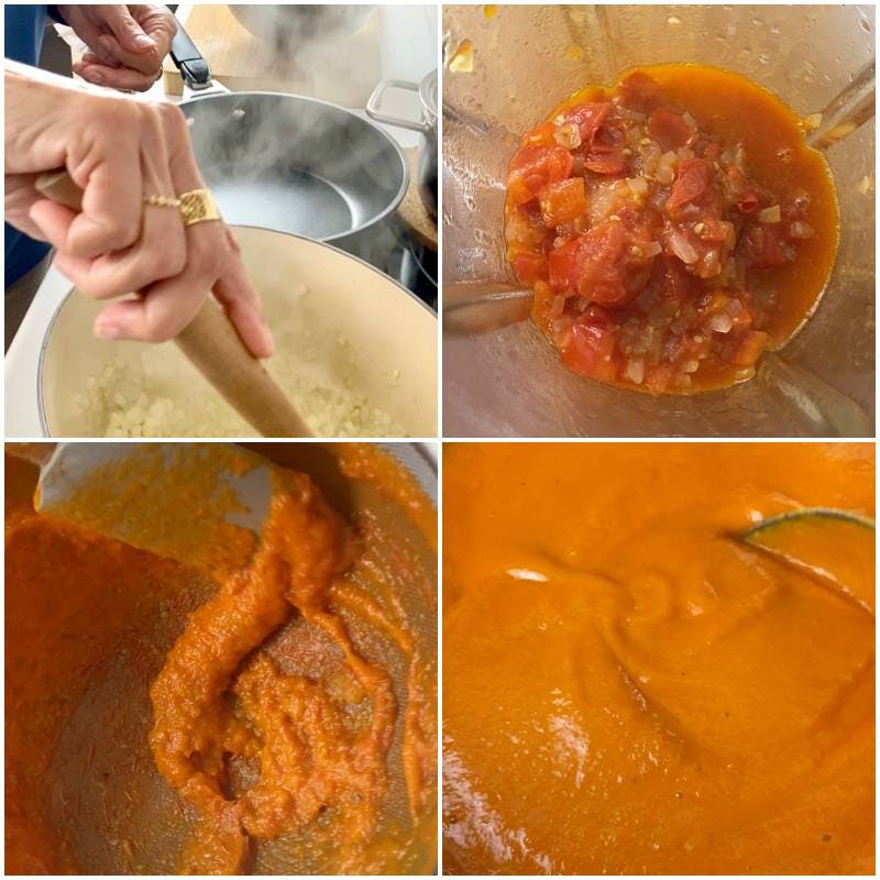 cooking tomato sauce natural