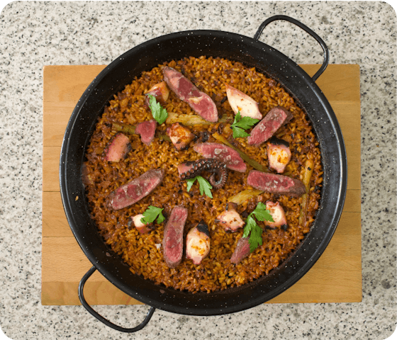 Chef H. Delgado Paella
