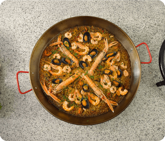 Paella de Marisco, Seafood Paella