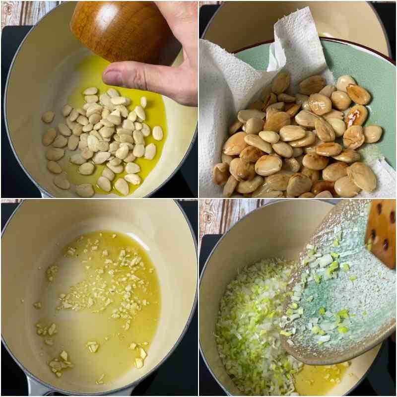 Cooking with almonds