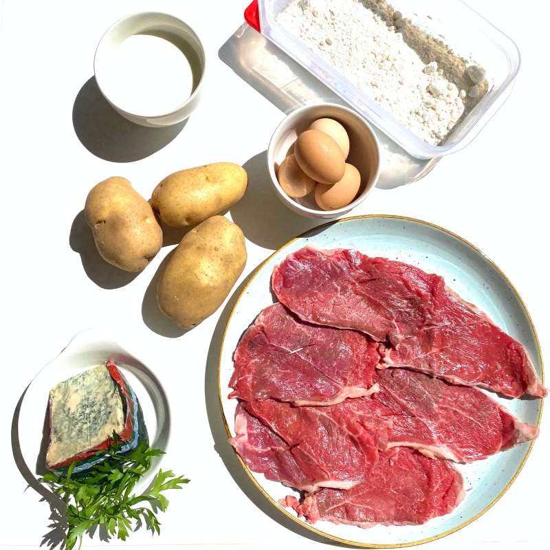 Veal fillets ingredients