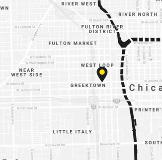 Chelsea Apps Chicago map of the Chelsea Apps office