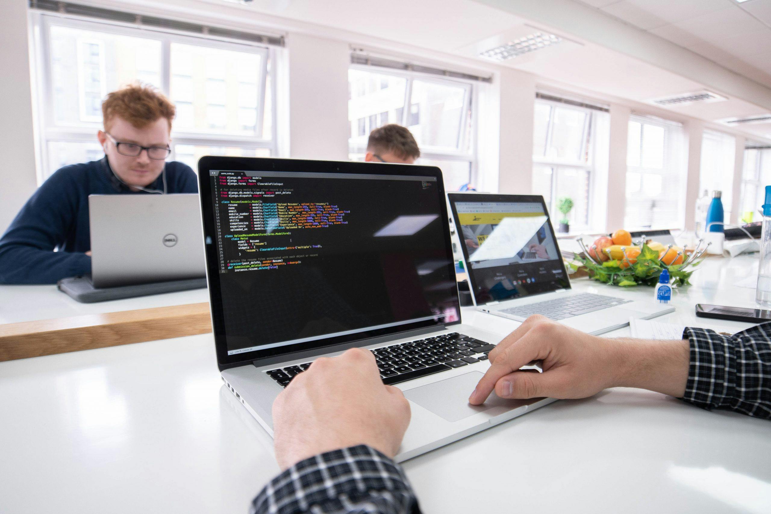 A Chelsea Apps Developer building an app