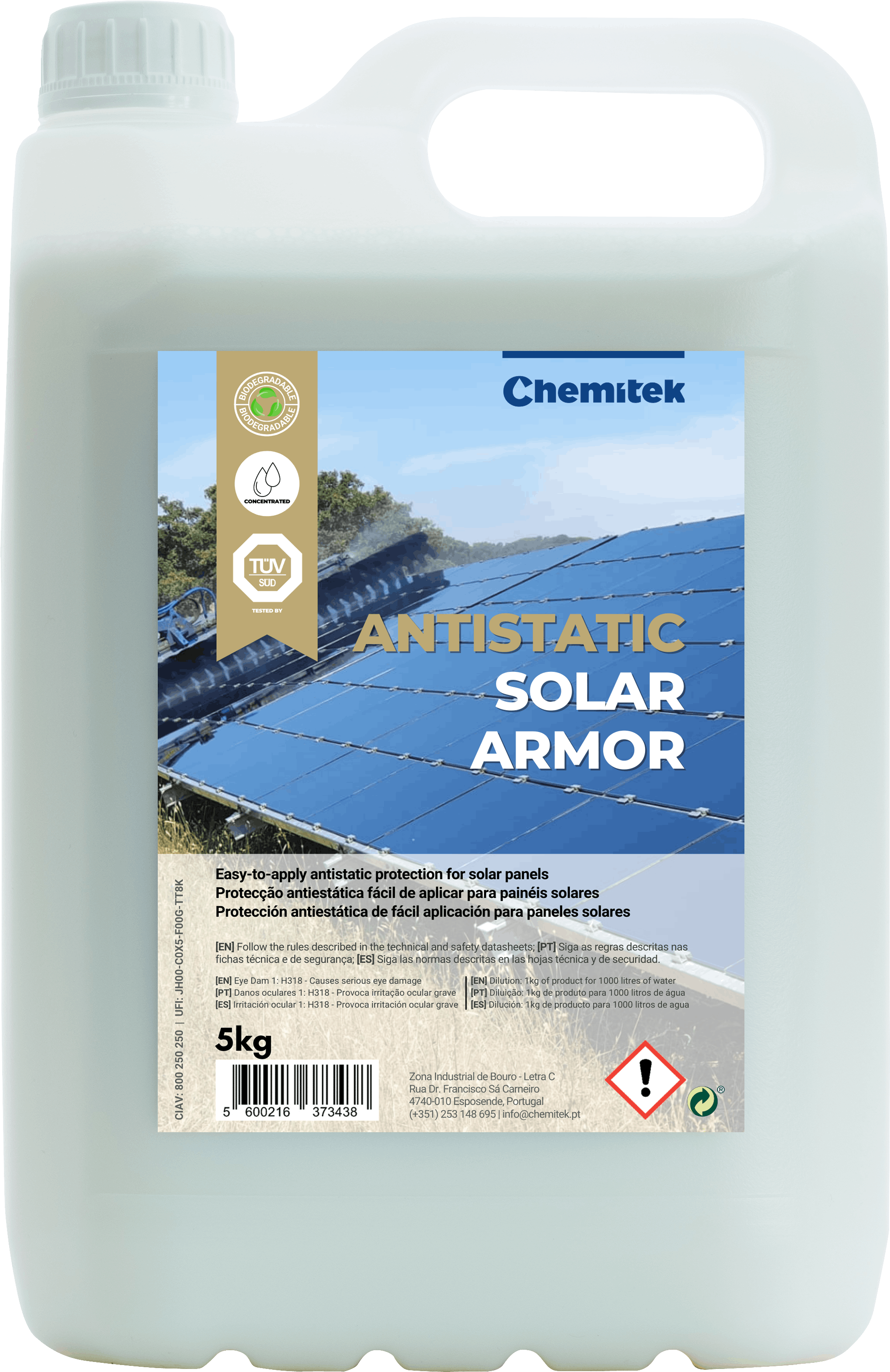 Antistatic Solar Armor