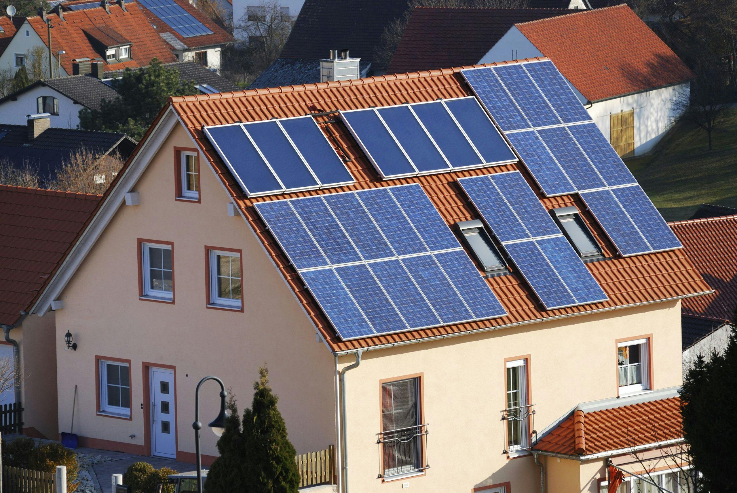 Solar Panel House