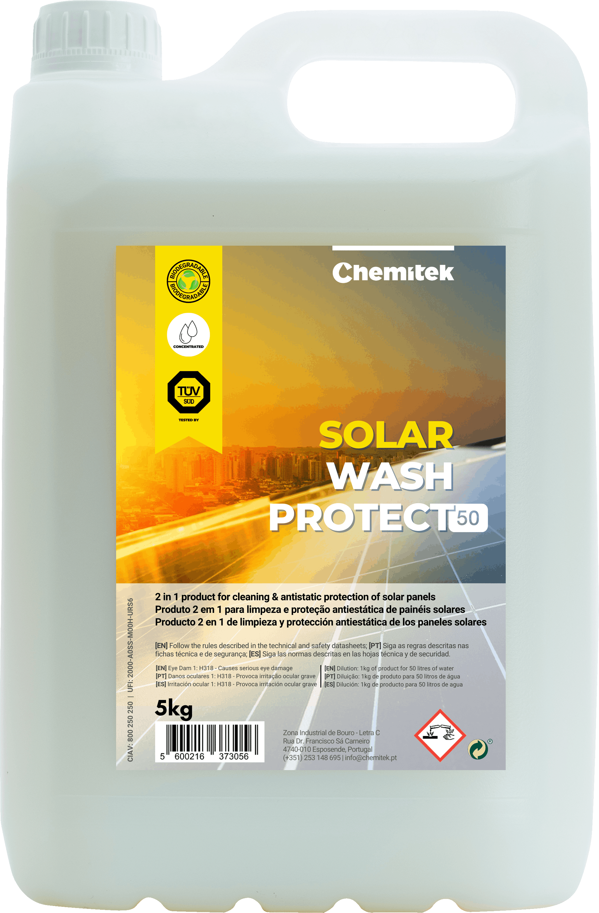 Product - Solar Wash Protect Concentrado