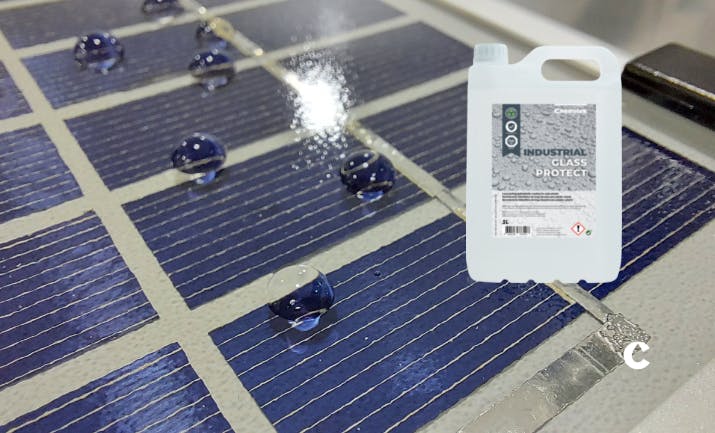 Hydrophobic Coating for Solar Panels