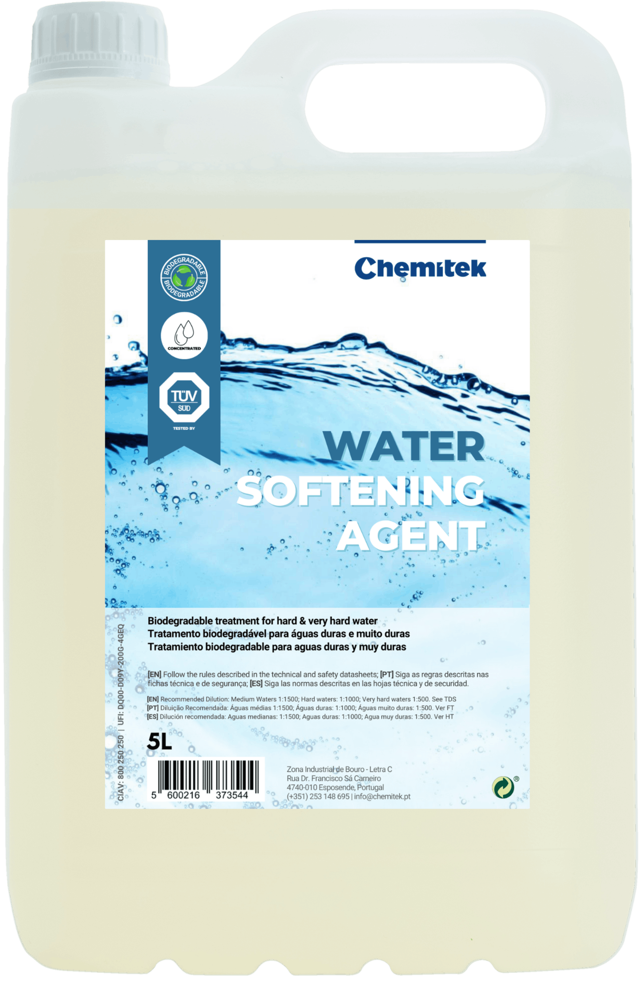 Product - Water Softening Agent