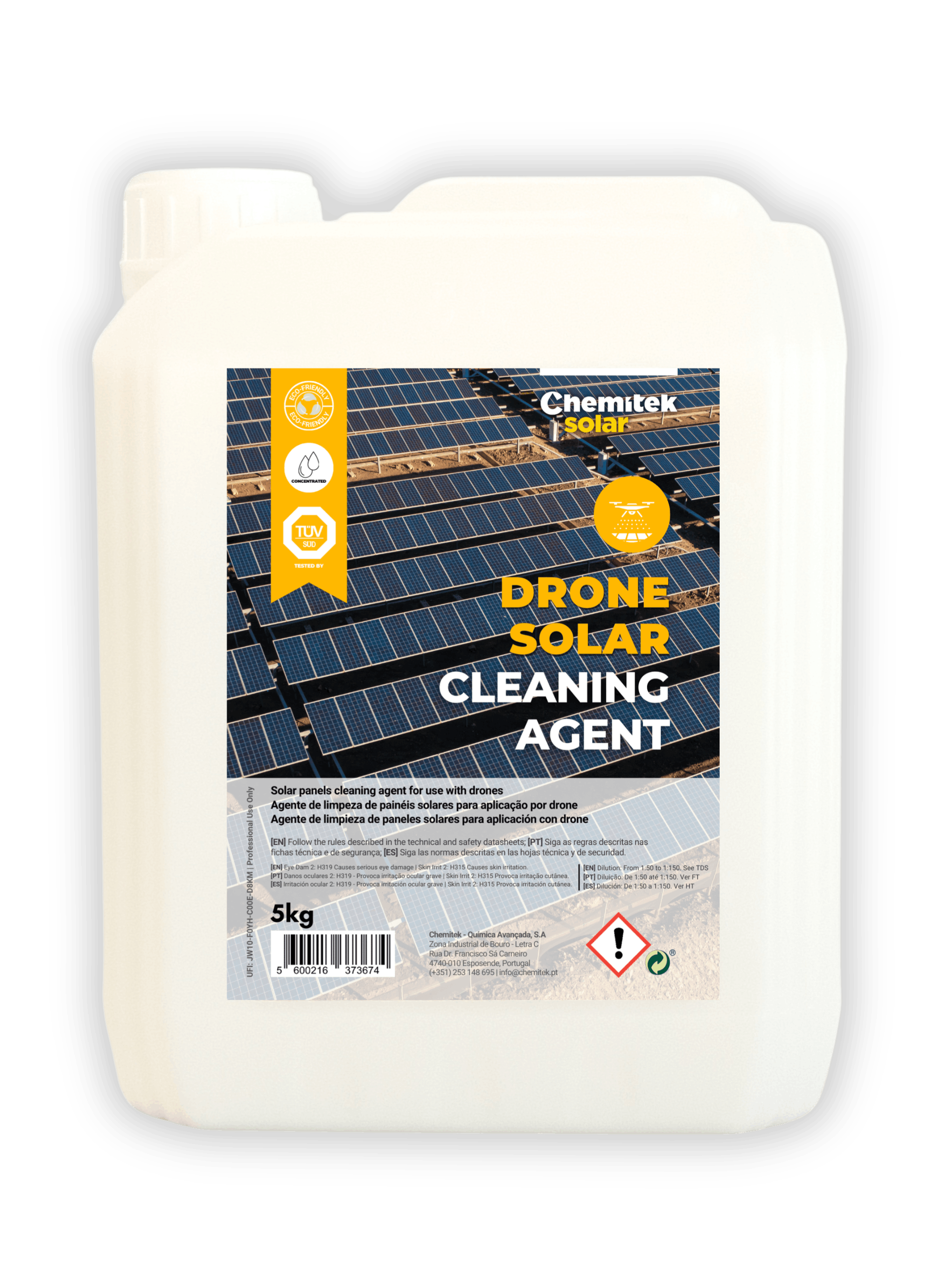 Product - Drone Solar Cleaning Agent