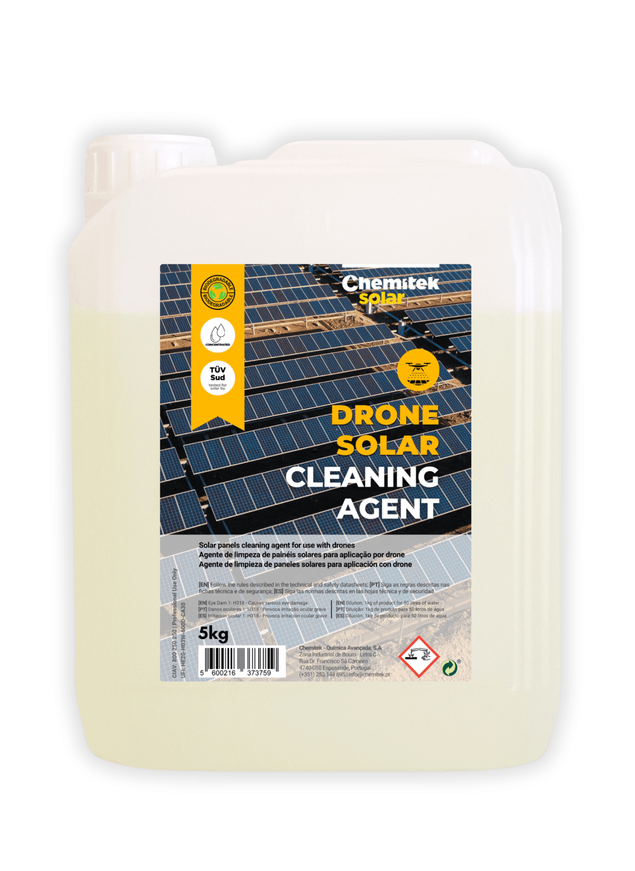 image - Drone Solar Cleaning Agent