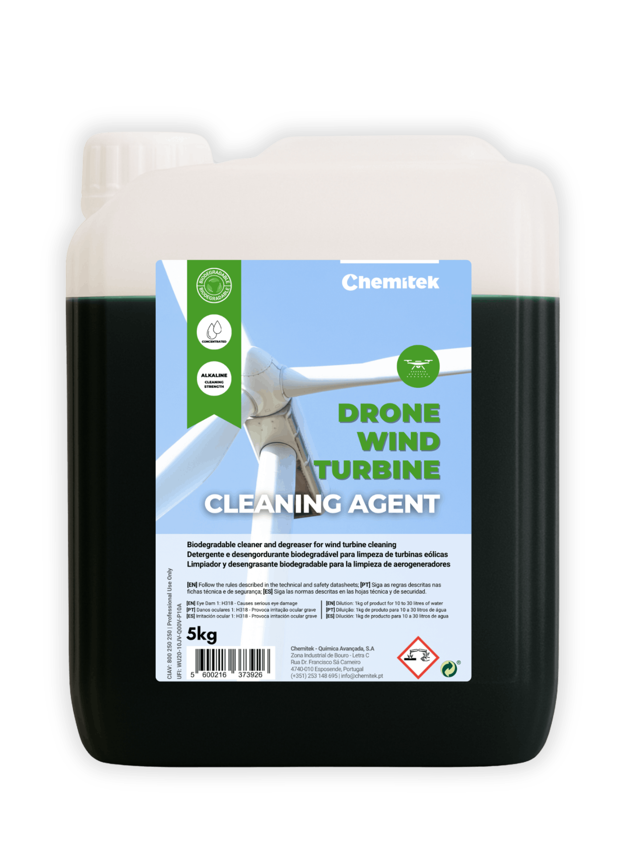 image - Drone Wind Turbine Cleaning Agent
