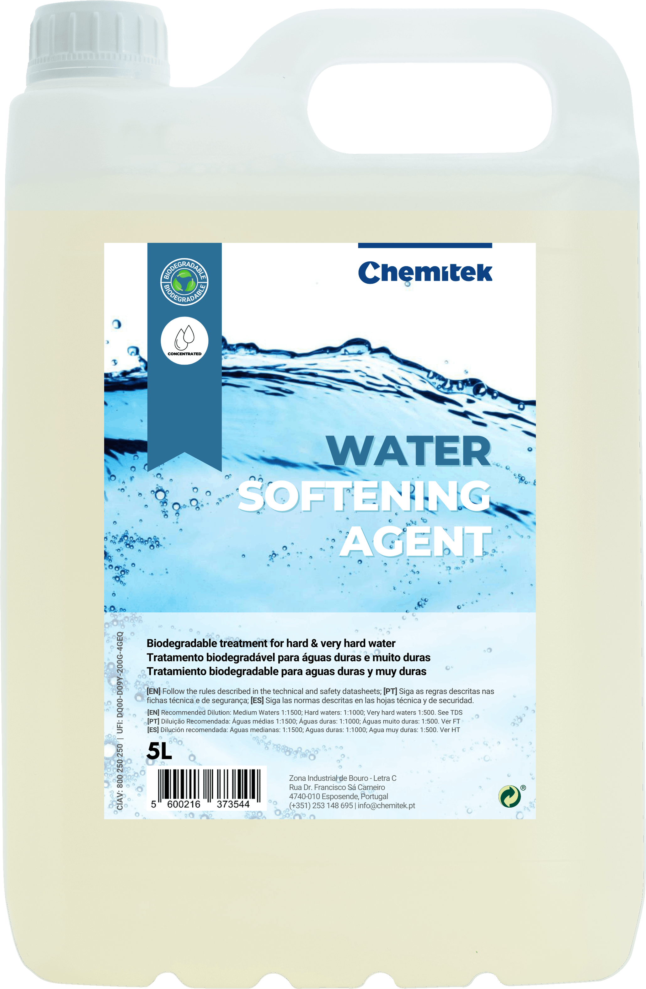 Product - Water Softening Agent