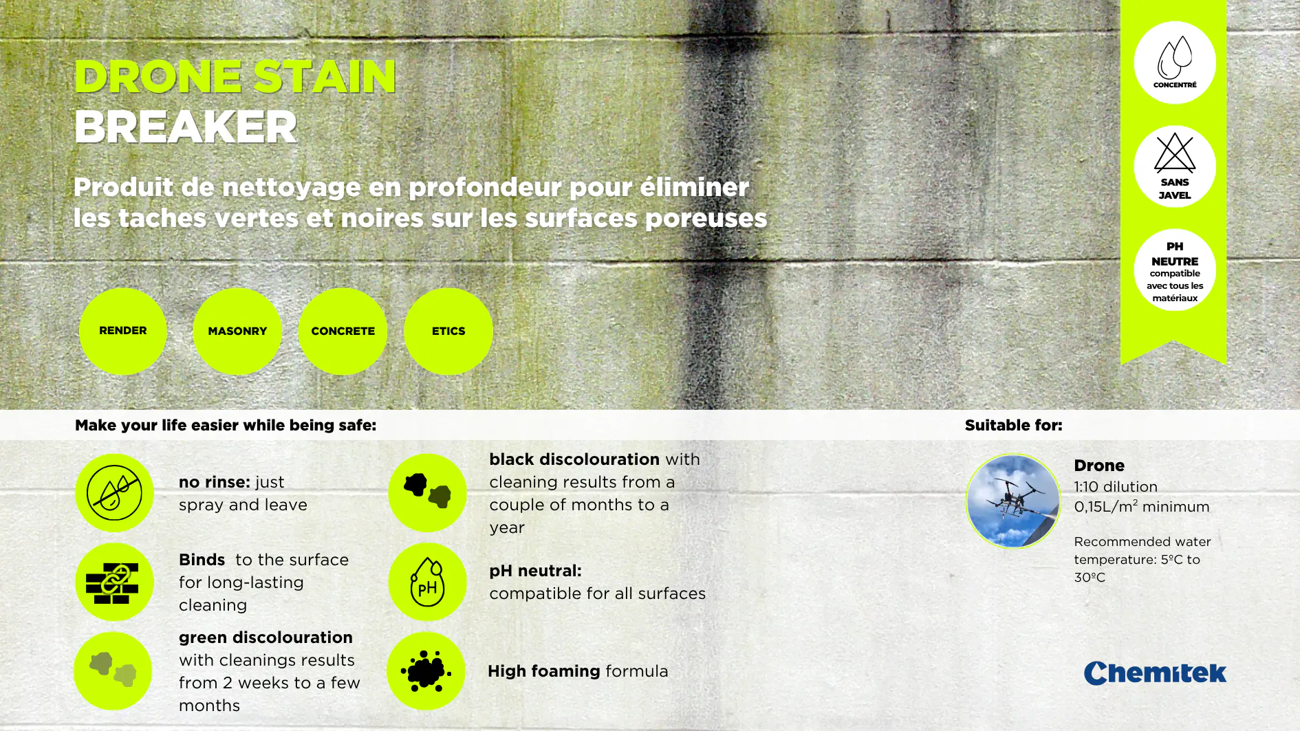Drone Stain Breaker
