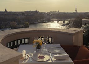 Le Tout-Paris, Cheval Blanc Paris brasserie with views on the