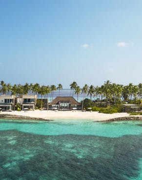 Landing on Cheval Blanc Randheli Private Island