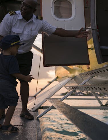 Fly sea plane Maldives