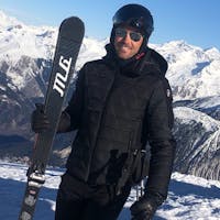 Manu Gaidet world champion ski day experience