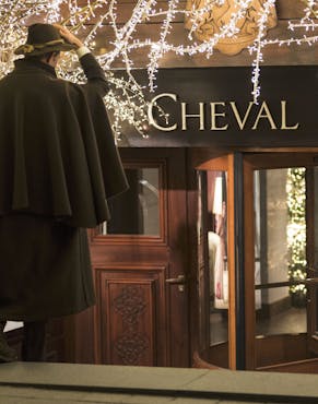 Hotel Cheval Blanc - Courchevel The Entrance