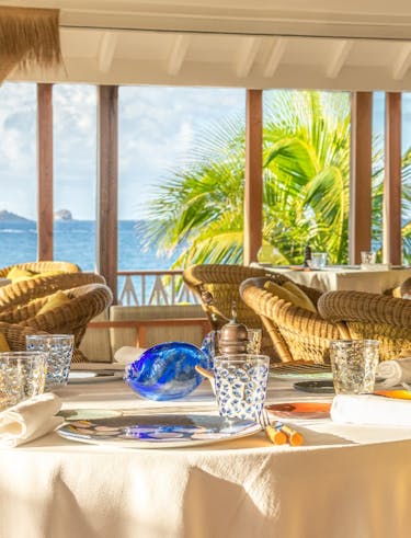 Restaurants & Bars│Cheval Blanc St-Barth Hotel