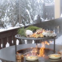 Nouvelle terrasse ensoleillée face au Jardin Alpin