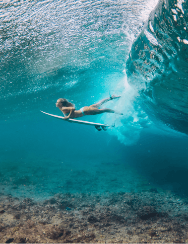 Surf aux Maldives