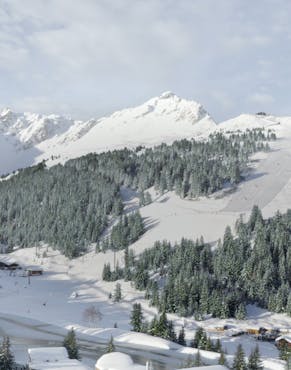 jardin alpin cheval blanc courchevel