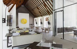 The White restaurant  Cheval Blanc Maldives Hotel