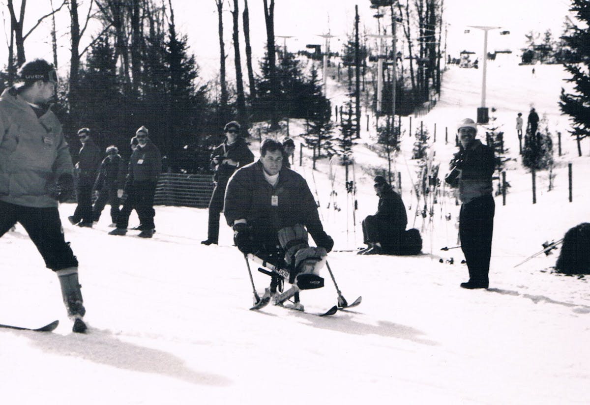 Chicopee - 1980-1989 - group of skiers 