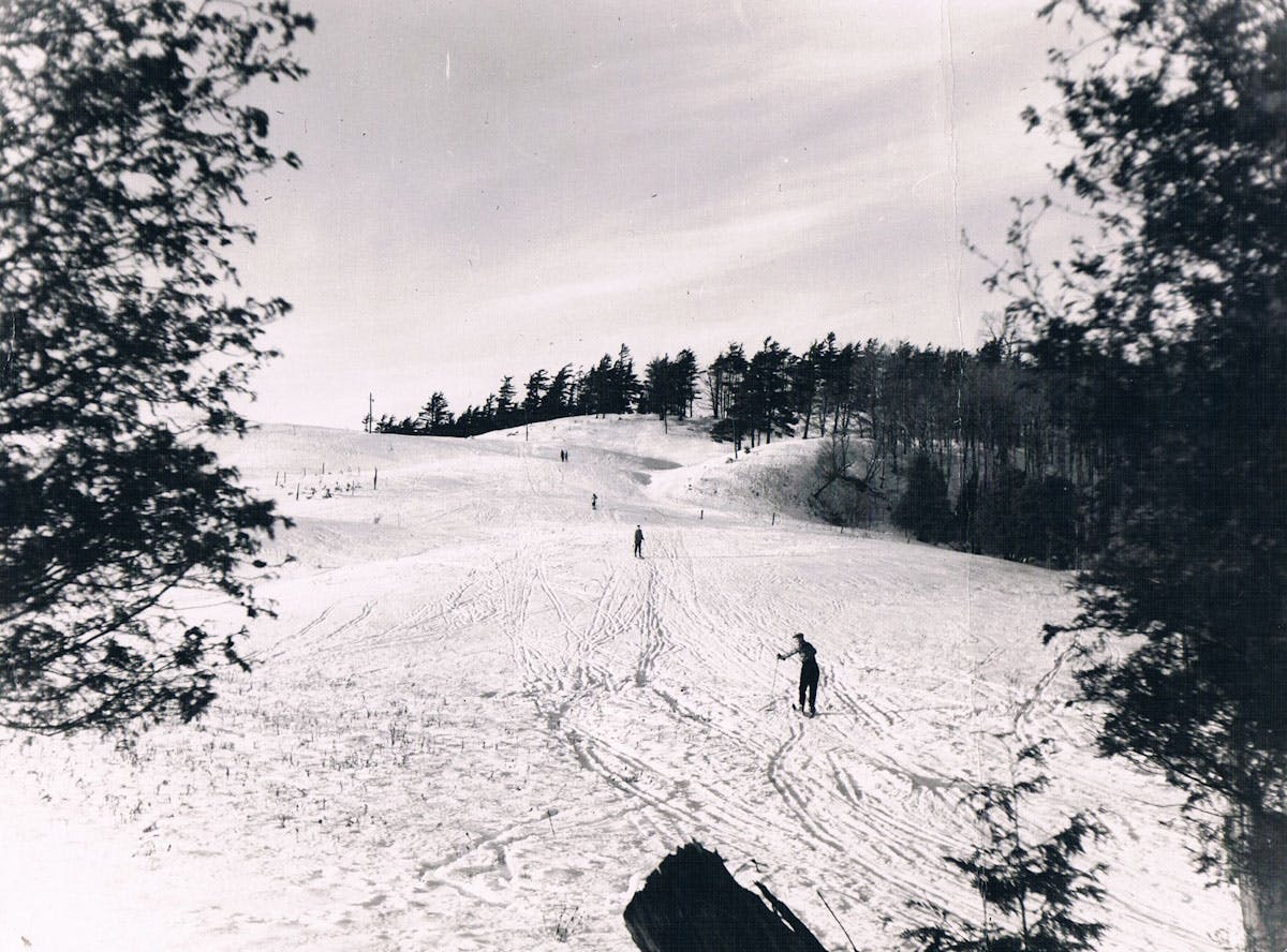 Chicopee - 1934-1939 - image of the hill