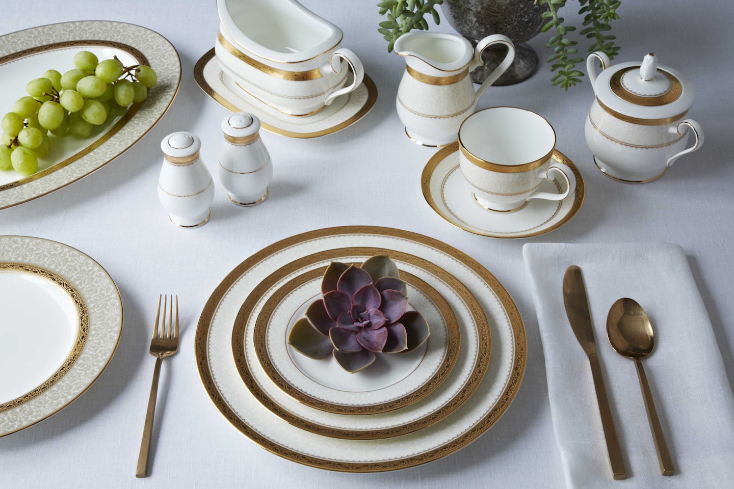 Noritake Odessa Gold