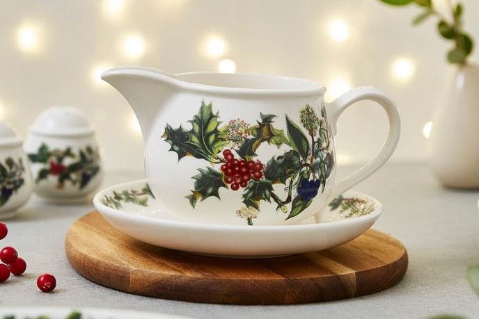 Portmeirion The Holly and The Ivy Sauce Boat