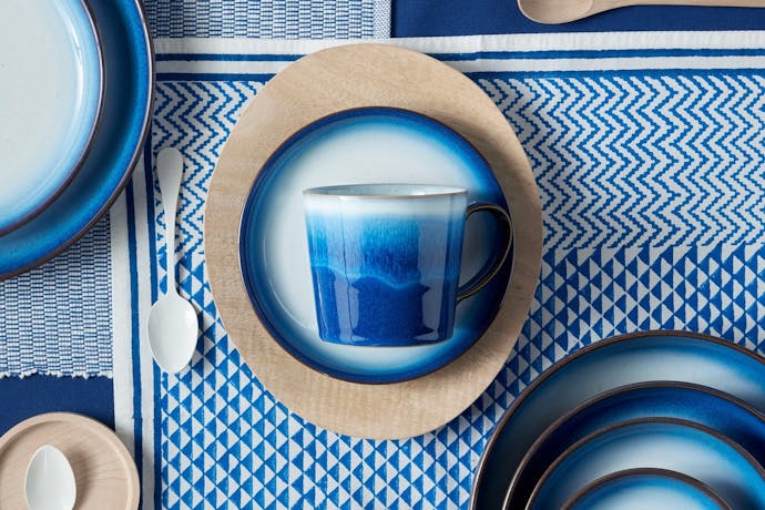 Blue Tableware
