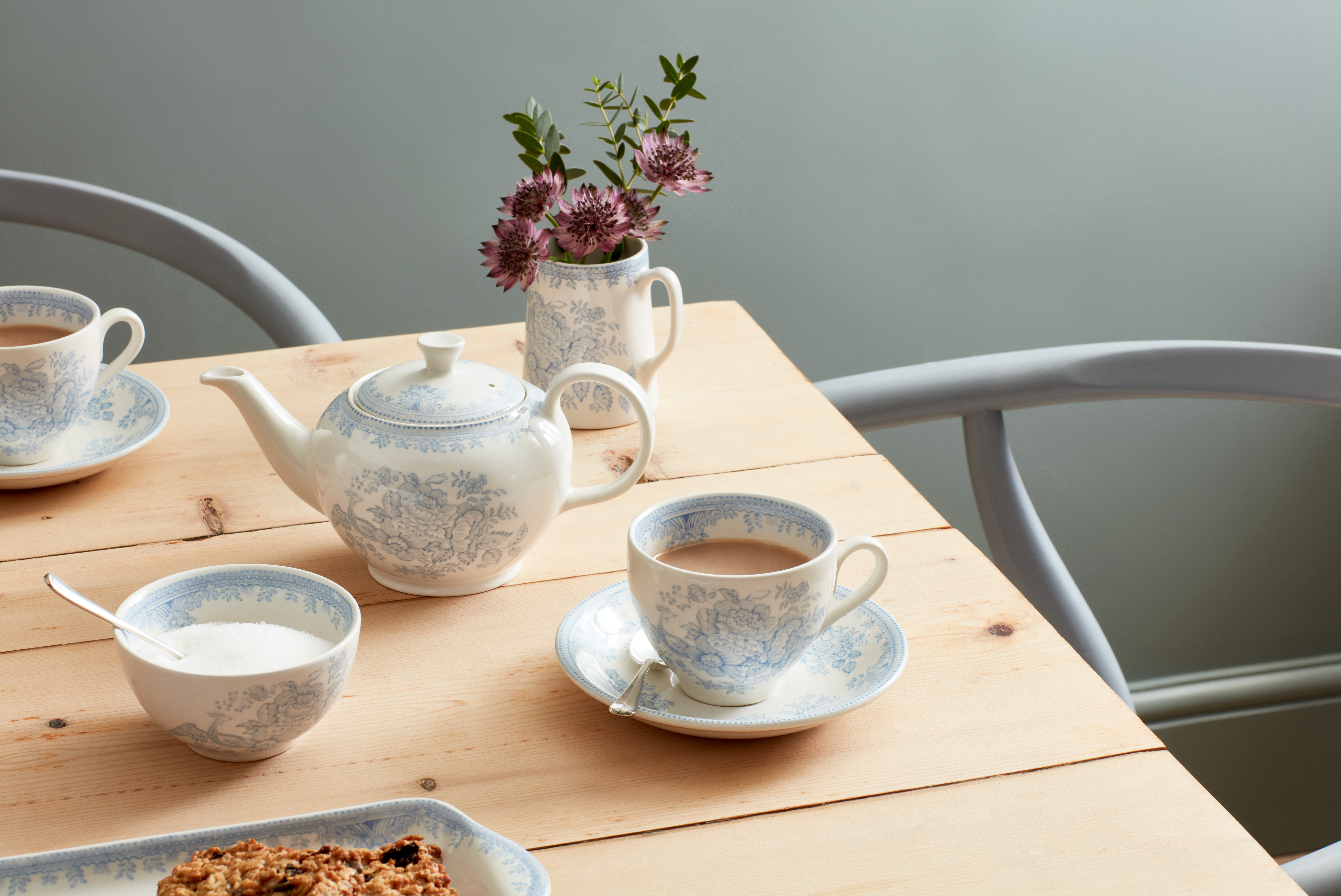 Burleigh Blue Asiatic Pheasants
