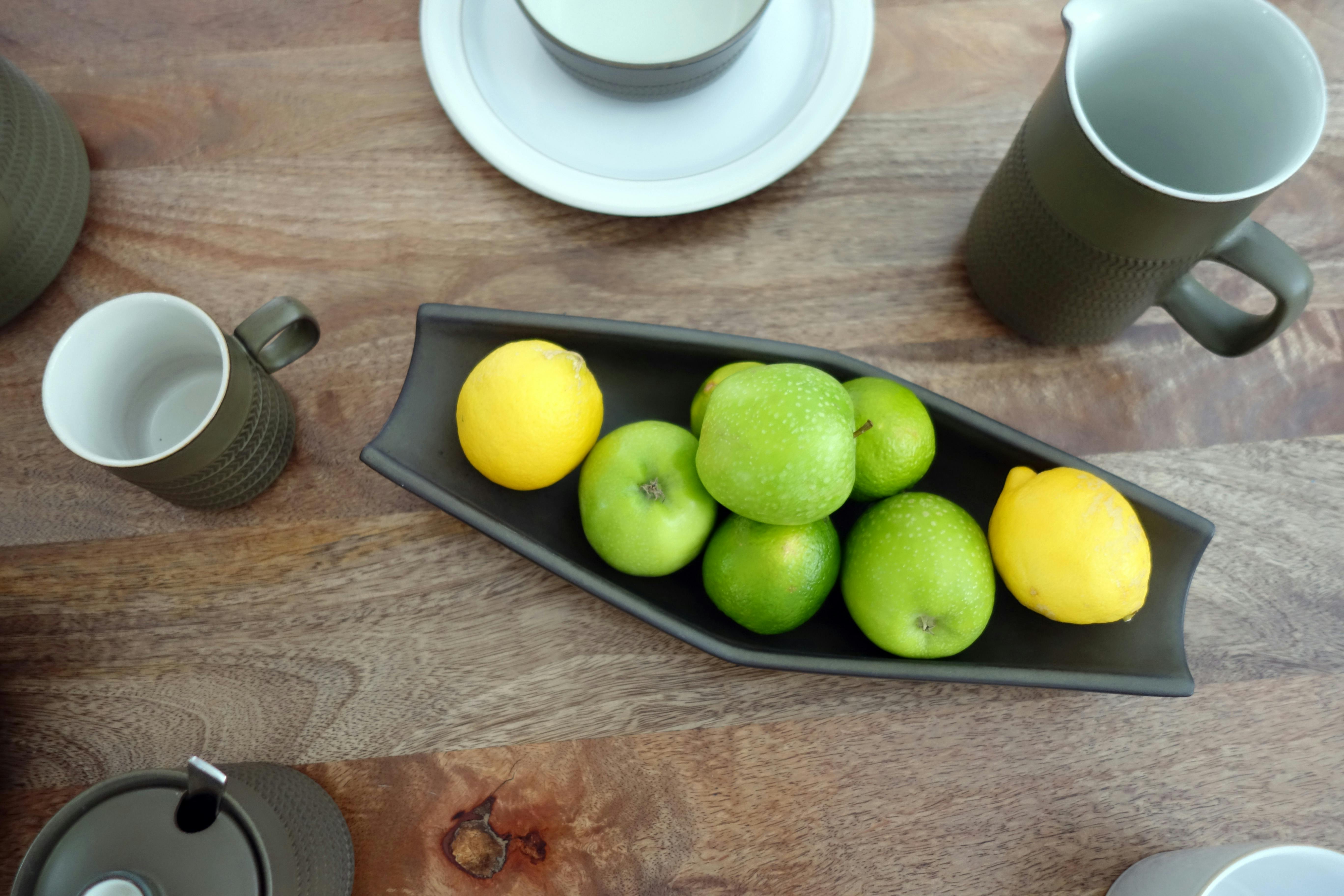 Denby Chevron meets Natural Canvas