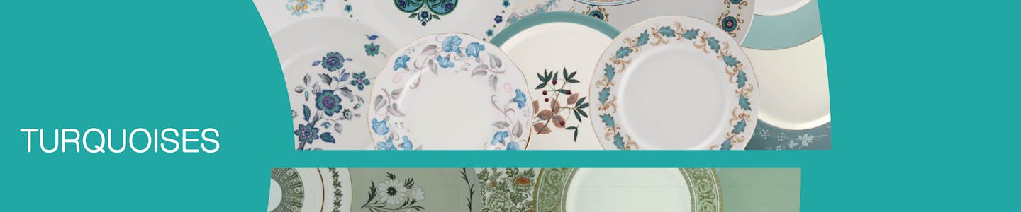 Turquoises Tableware