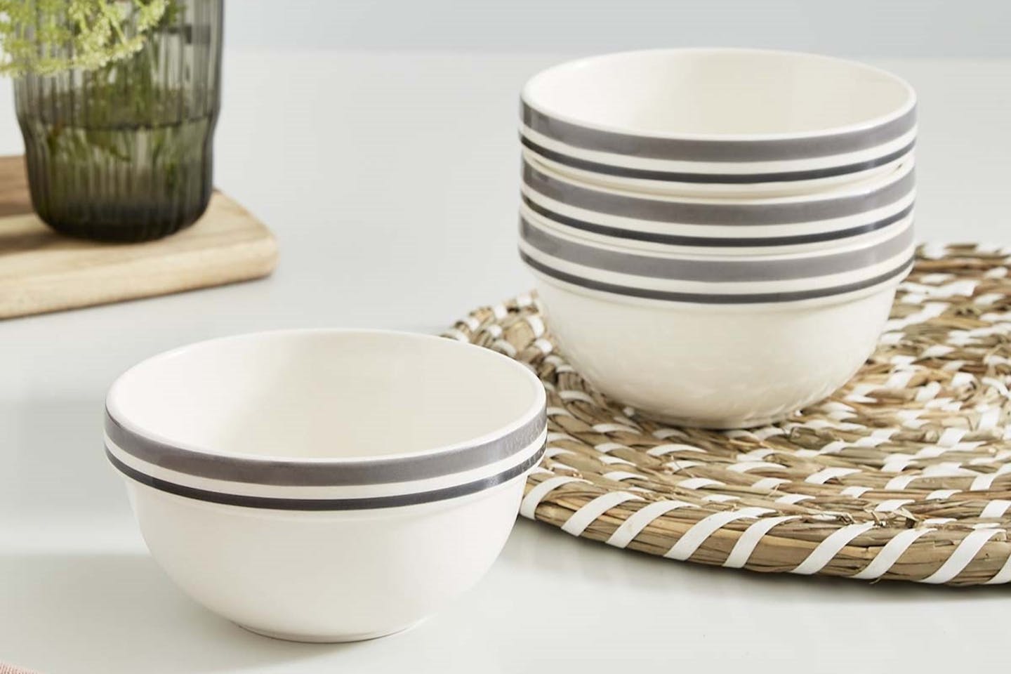 Portmeirion Potter's Stripe Grey