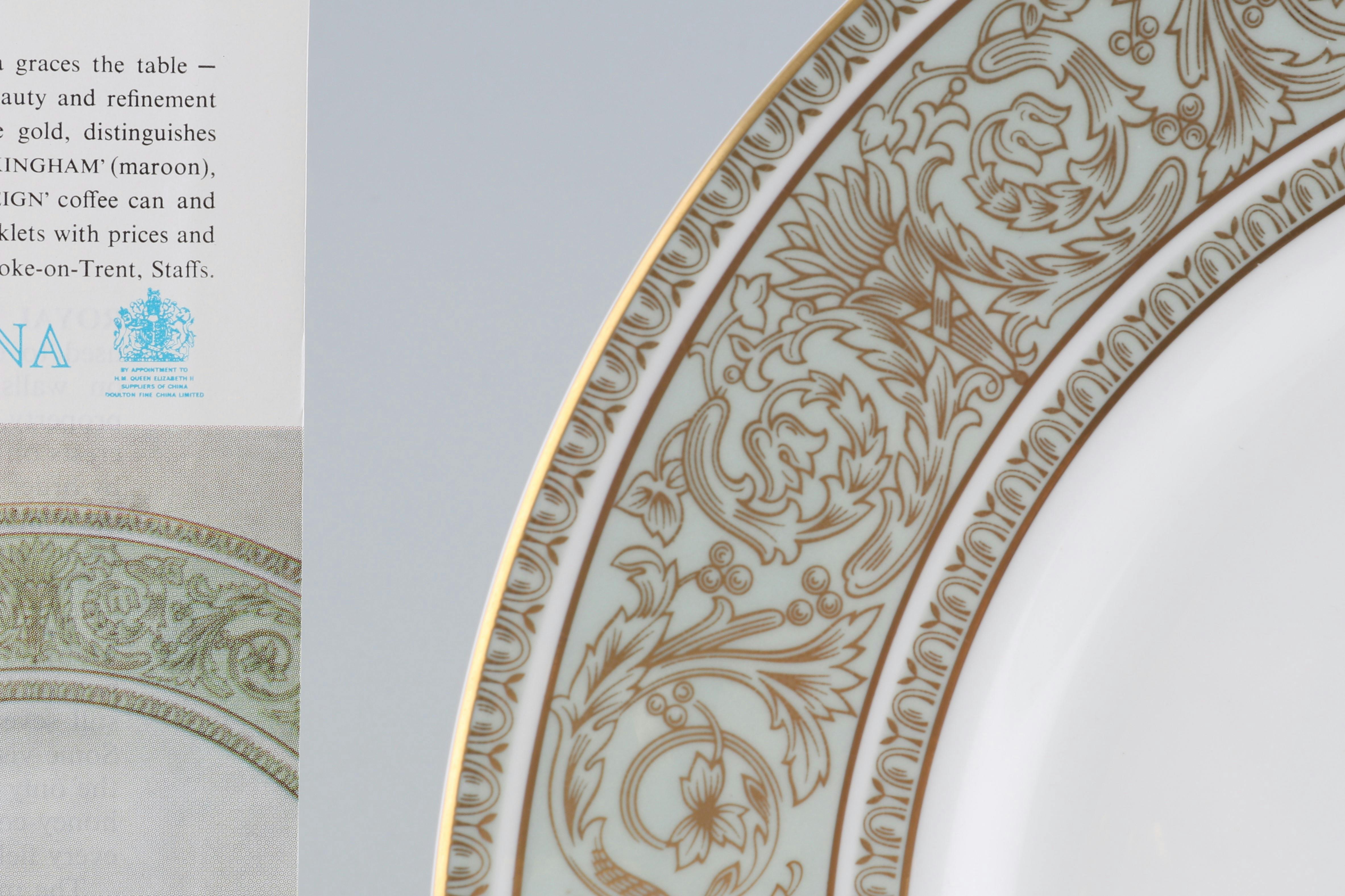 Royal Doulton china  English Renaissance dinner plate