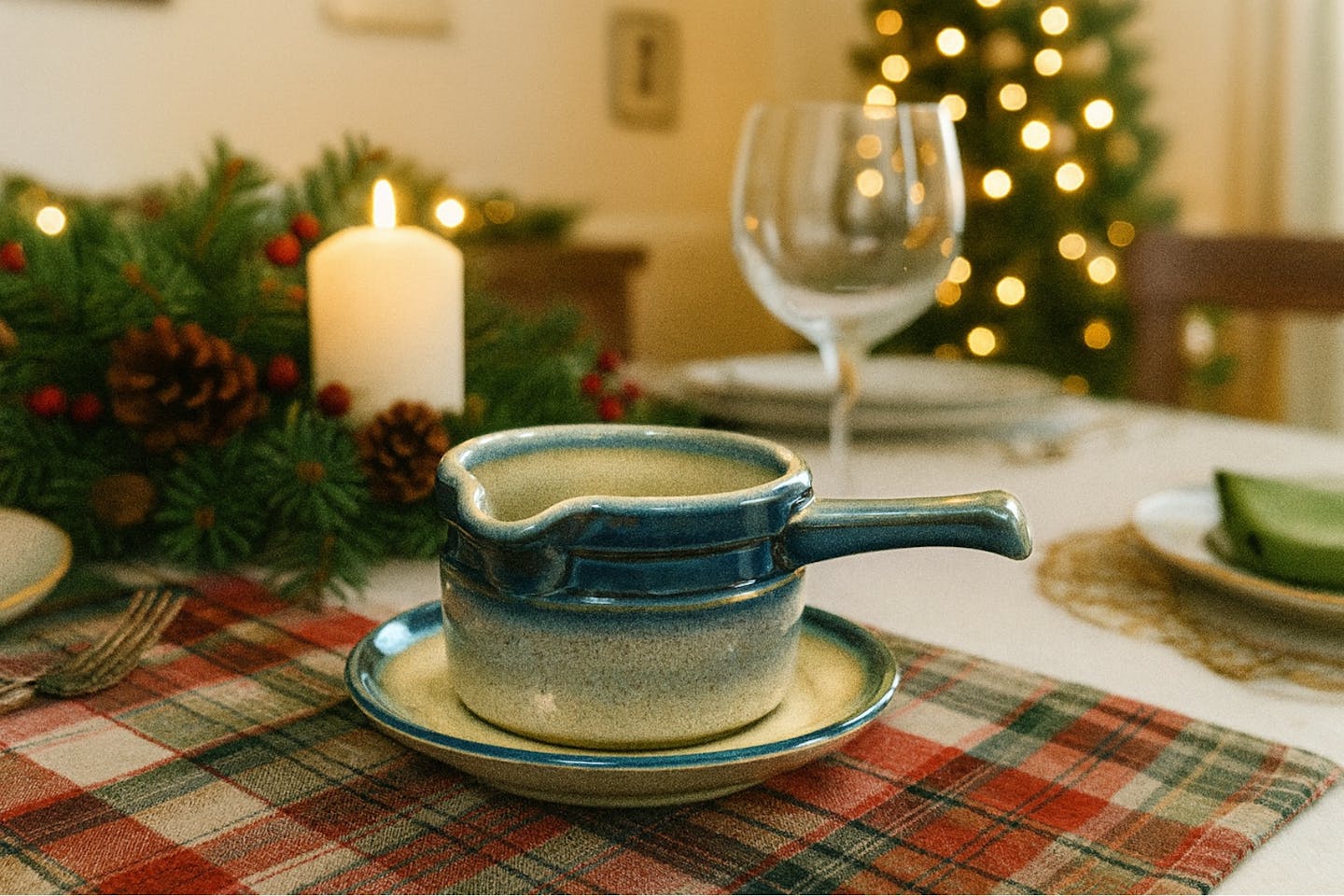 Sauce Boat Wedgwood Blue Pacific Old Style