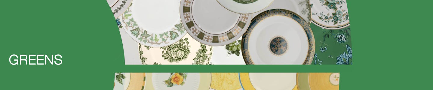 Green Tableware