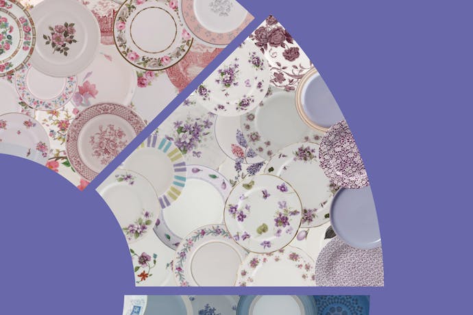 Purple Dinnerware
