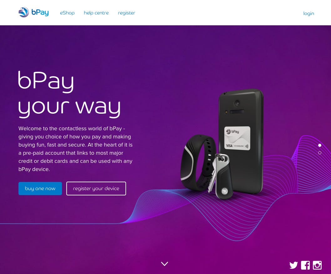 Barclaycard bPay - Home Page