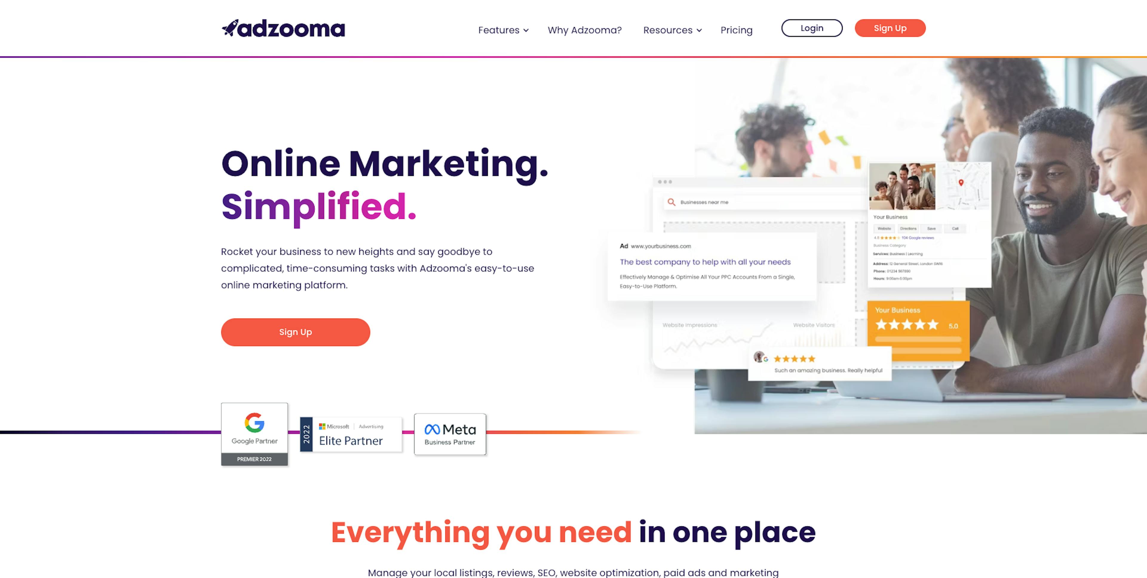 adzooma.com - Home Page