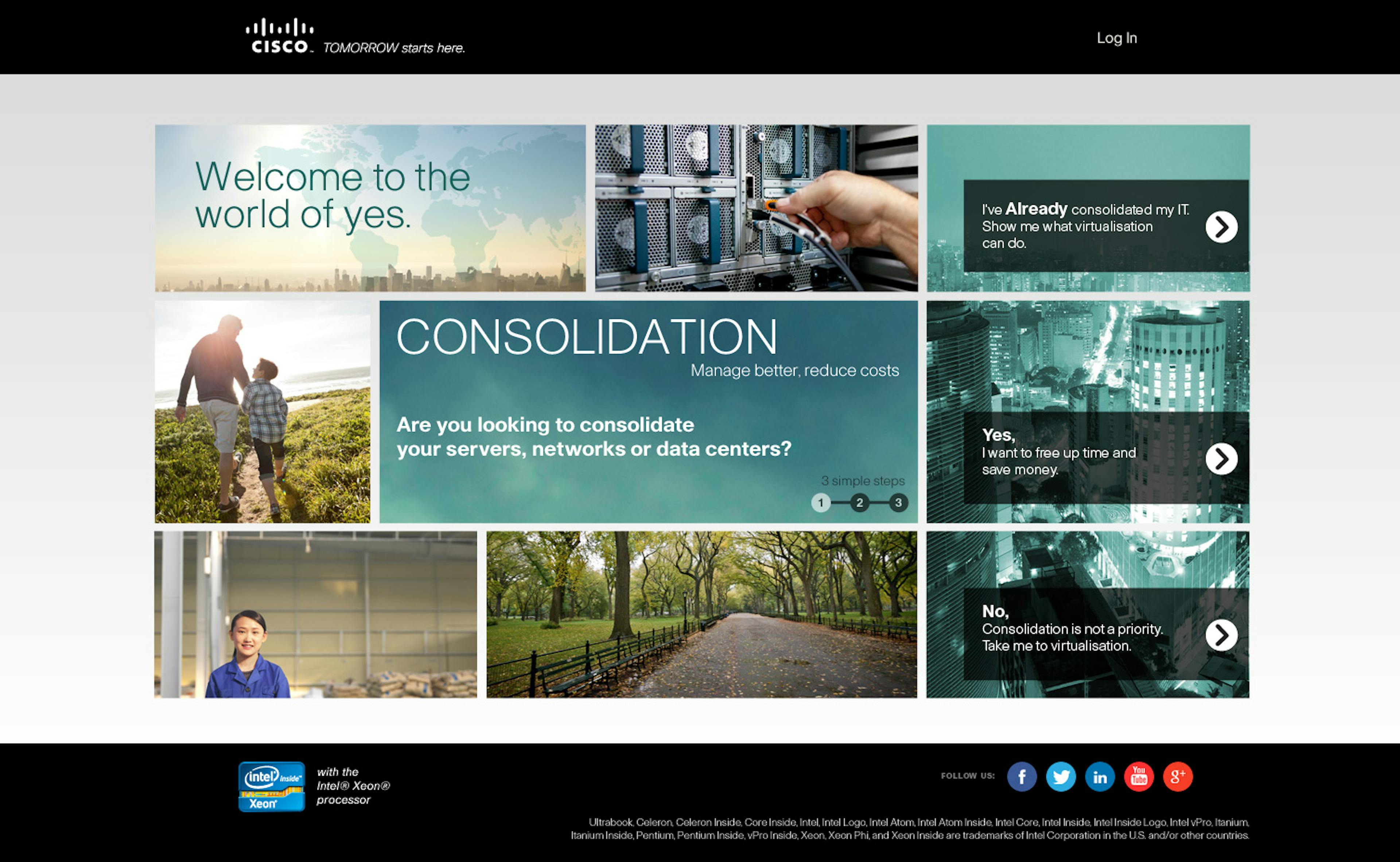 Cisco Data Centre Hub - Home Page