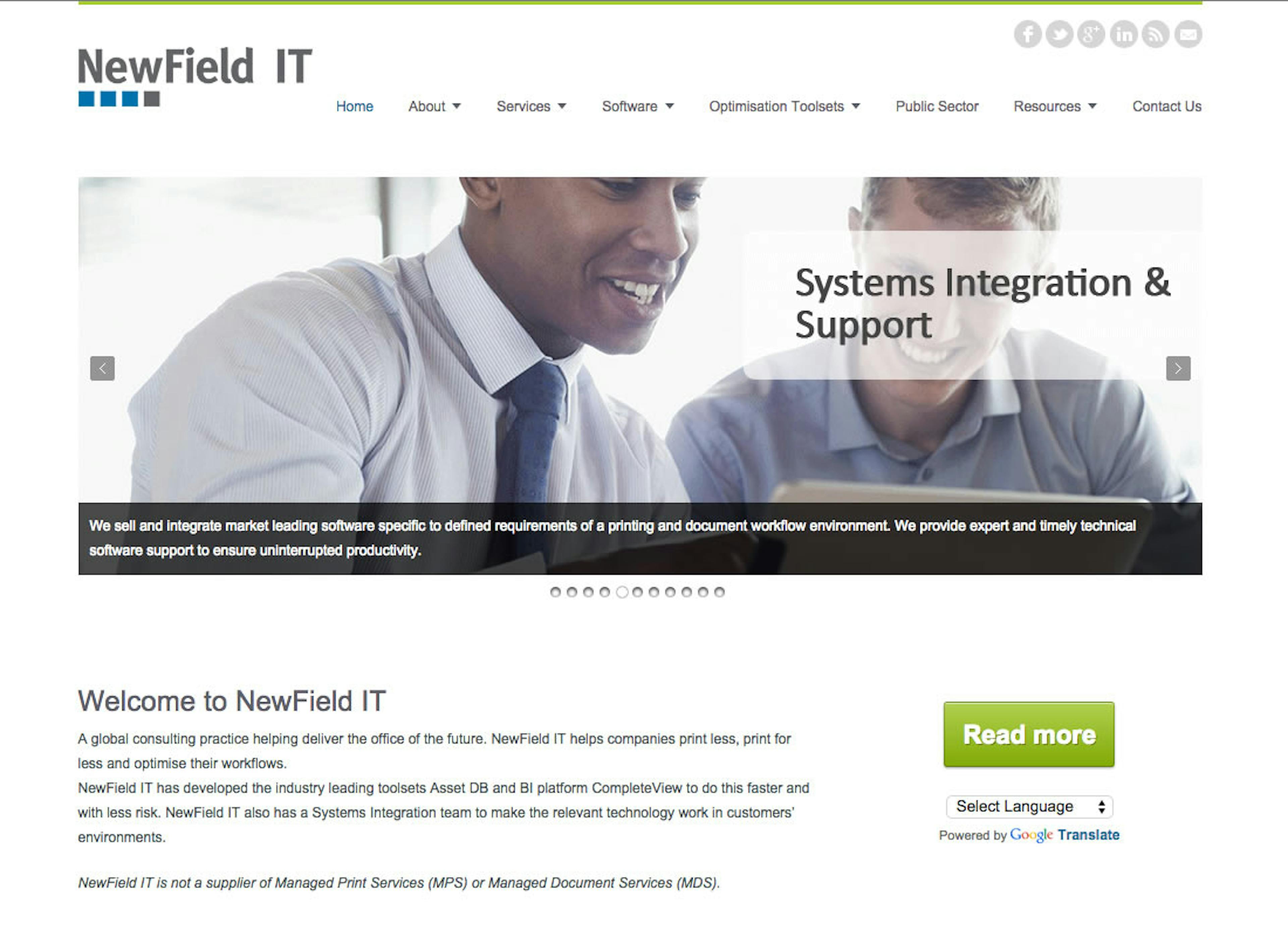 NewField IT - Home Page