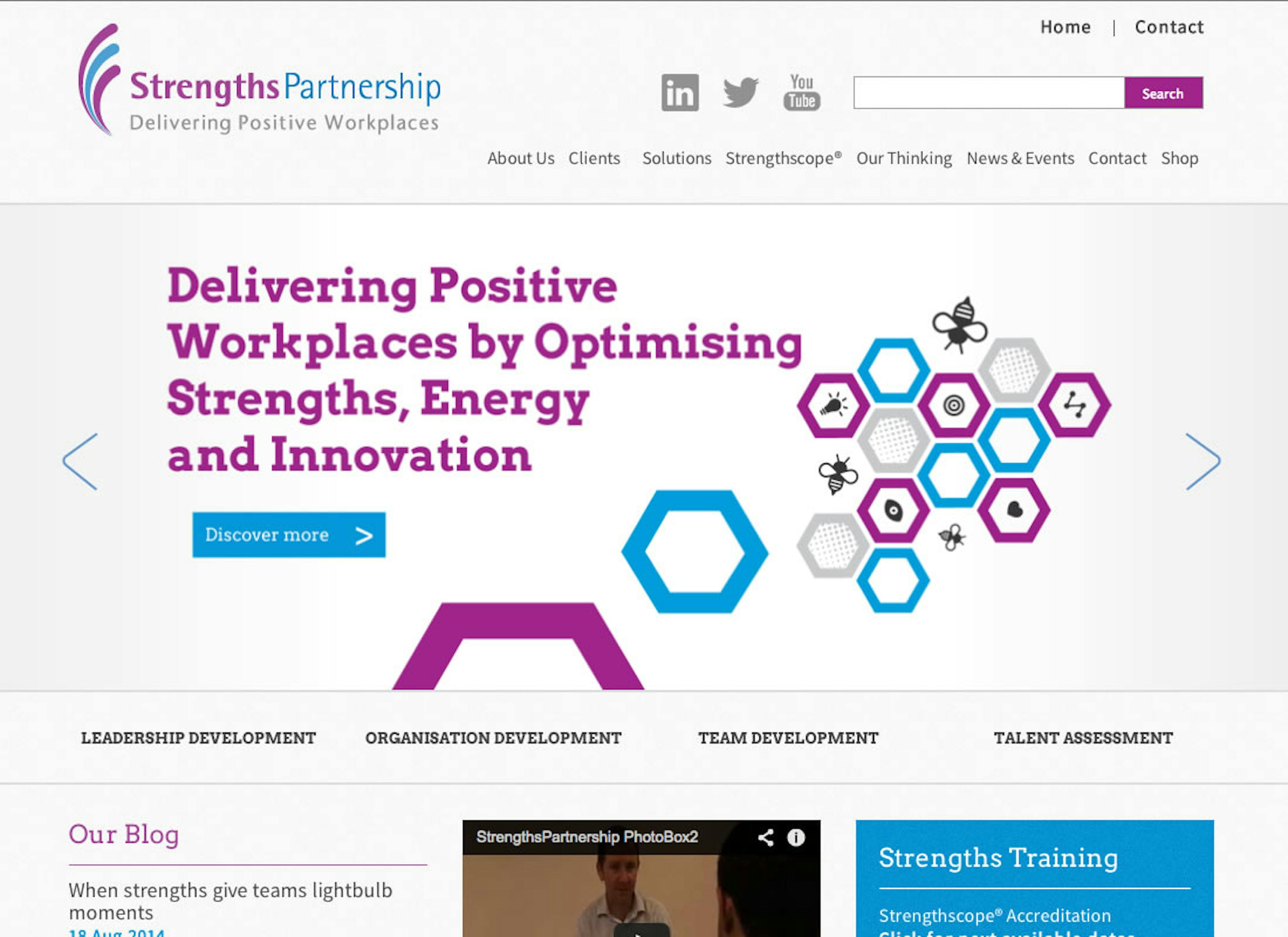 Strengths Partnership - Home Page