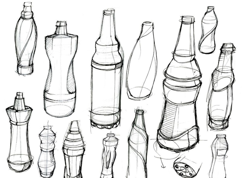 More concept sketches of vases 