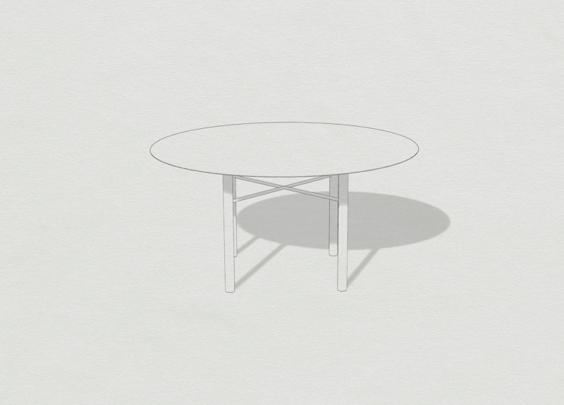 Metal Dining Table - Bendon metal Dining Table
