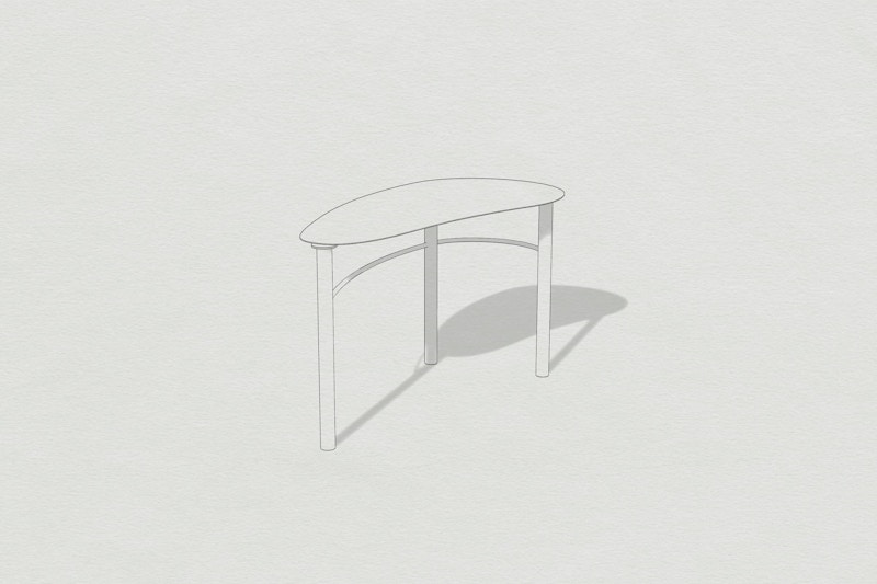 Wandle Desk - Christian Watson Furniture 