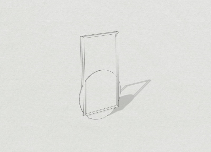 Metal Mirror - Thoralby Mirror