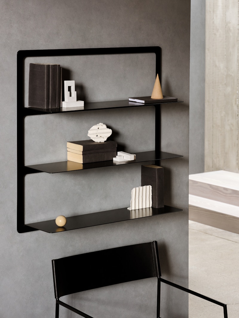 Eversfield Shelving Unit - Christian Watson Eversfield shelving Unit - Metal Shelving